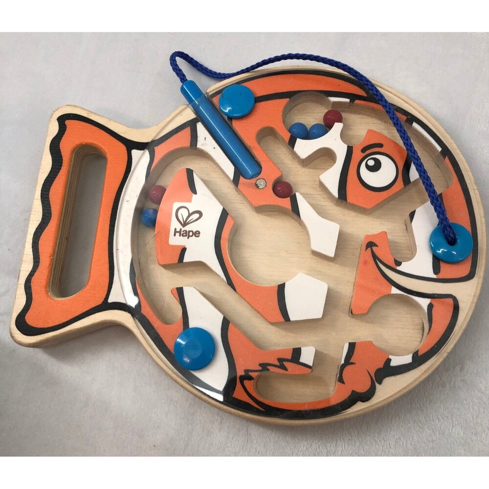 Hape Go Fish Go Wooden Puzzle Maze